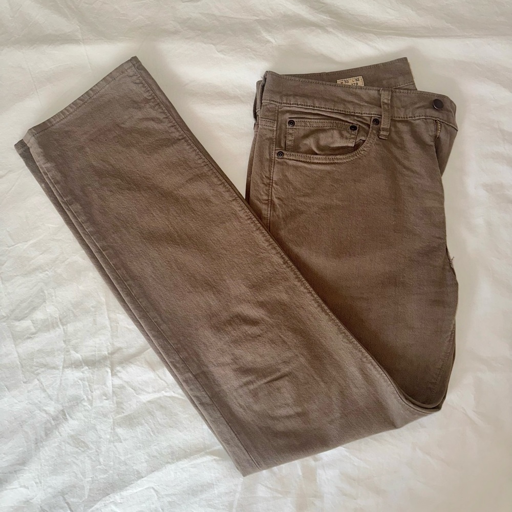 J.Crew 770 Straight Fit Garment-Dyed Five-Pocket Pant